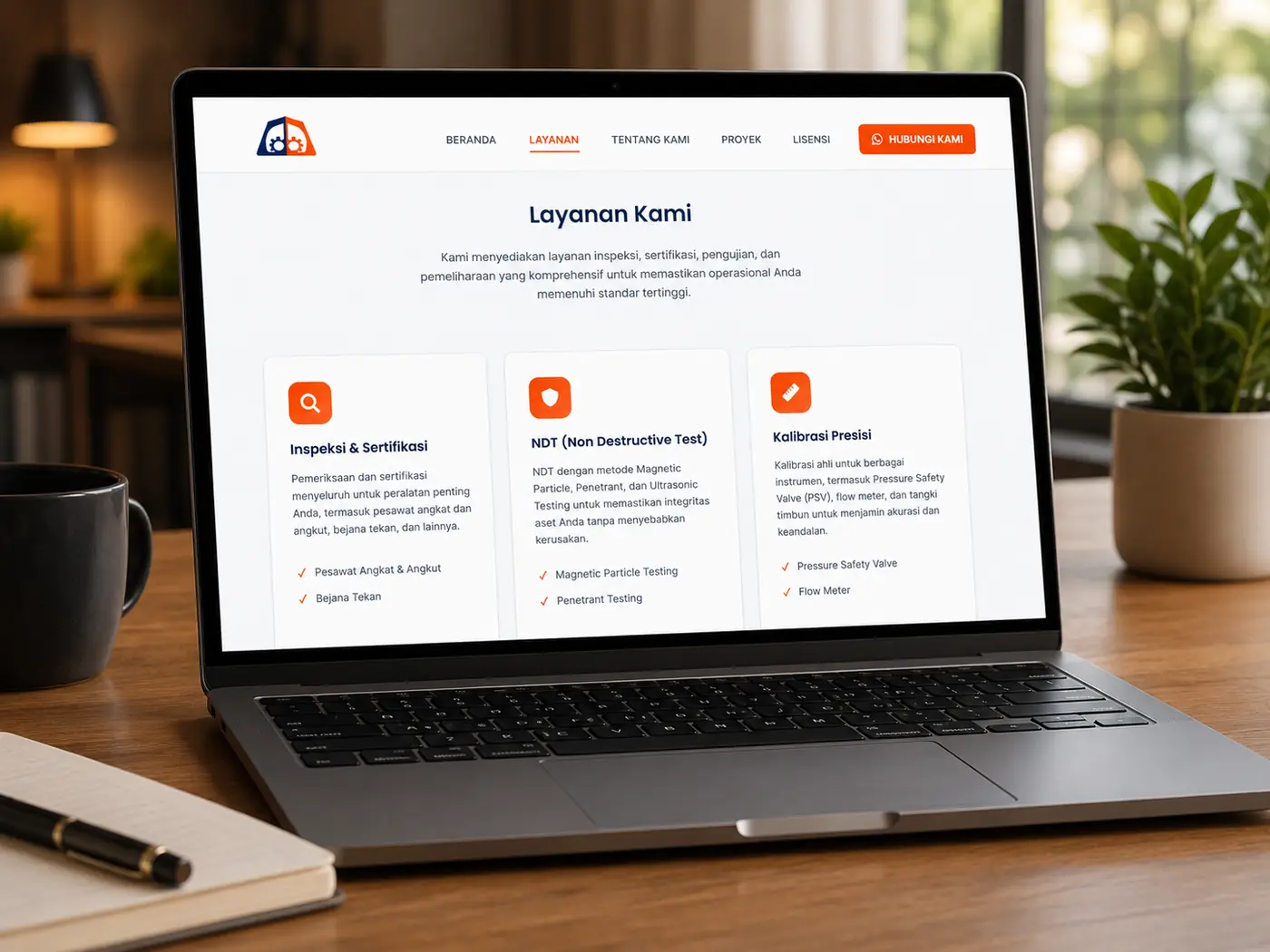 Industrial Web Design